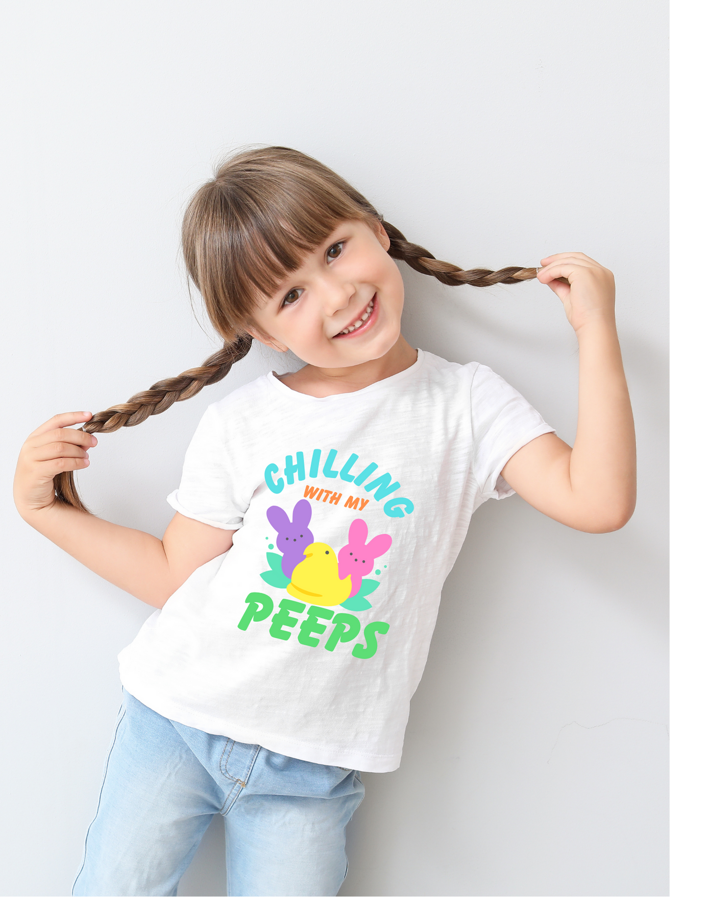 Chilling With My Peeps β Kids Tee π£πππ