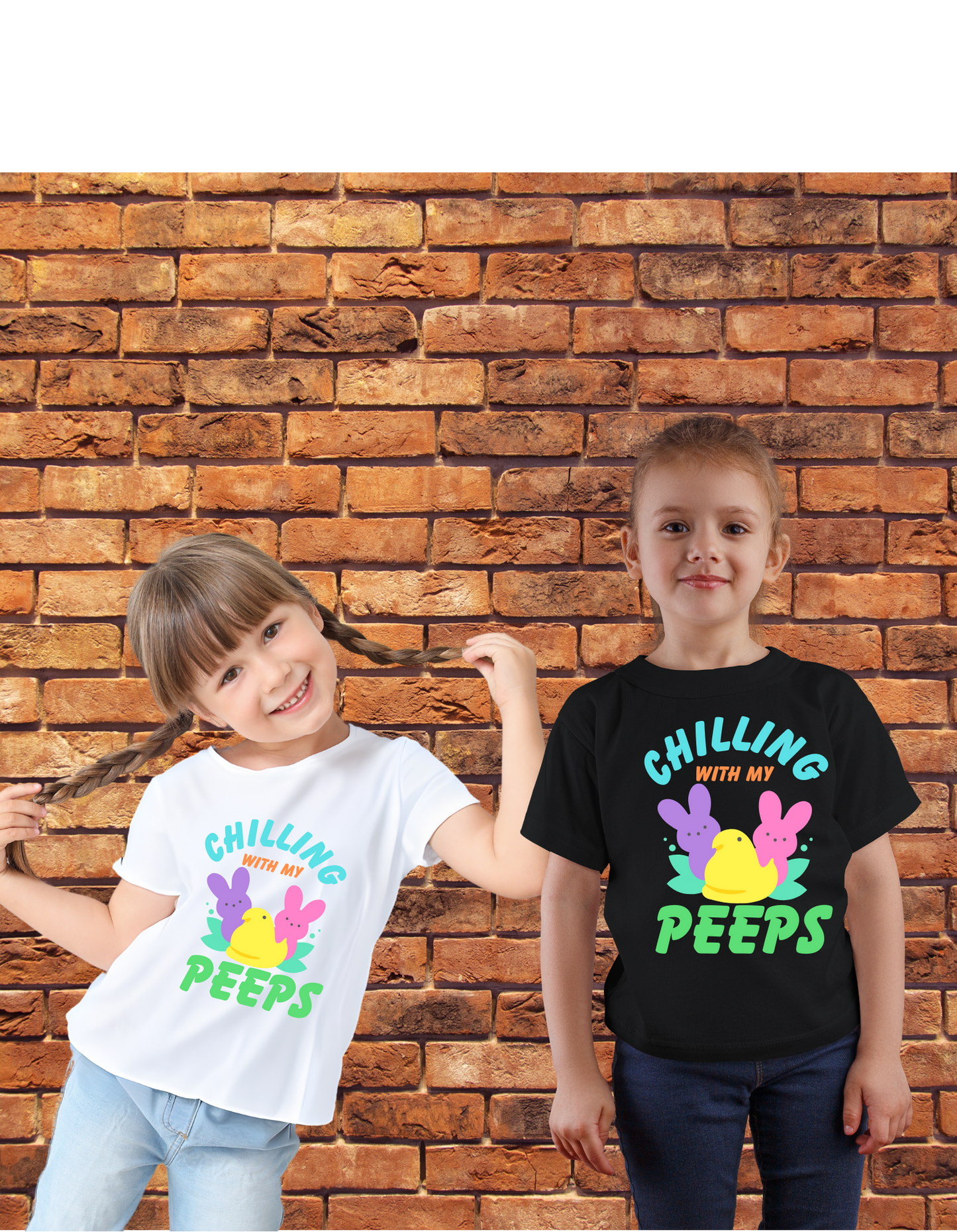 Chilling With My Peeps β Kids Tee π£πππ