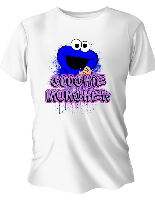 Coochie Muncher Tee – Graffiti  Monster Streetwear Shirt