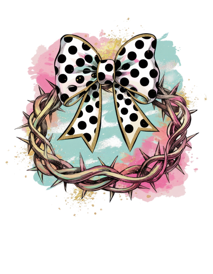 Coquette Thorn Bow Graphic Sweatshirt