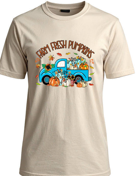 Farm Fresh Pumpkins Fall Truck T-Shirt