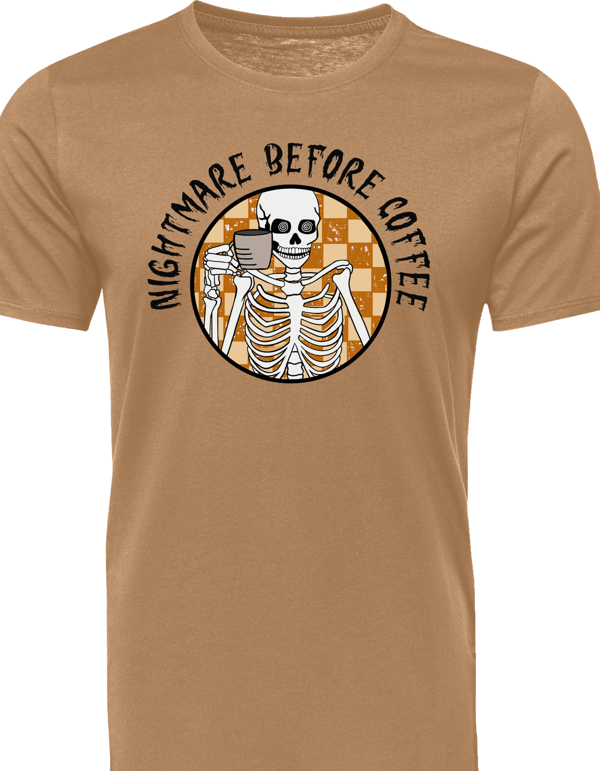 Nightmare Before Coffee Skeleton T-Shirt