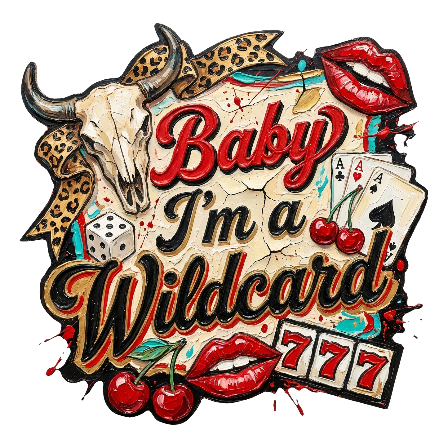 Baby I’m a Wildcard PNG Download