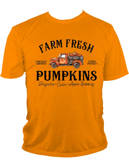 Farm Fresh Pumpkins Vintage Truck T-Shirt