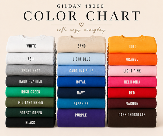 Build your custom Sweatshirt (Gildan 18000)